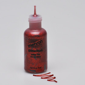 Mehron Glittermark Red 15 ml